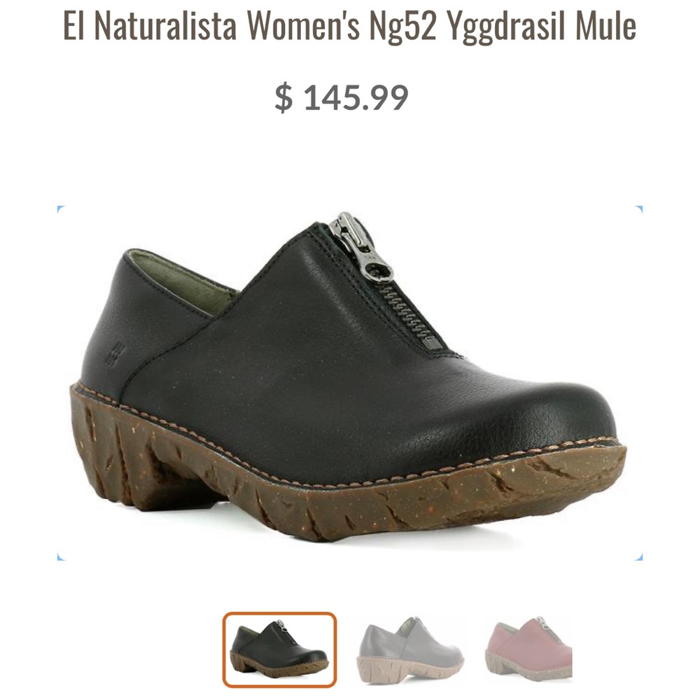 El Naturalista Women's Ng52 Yggdrasil Mule
